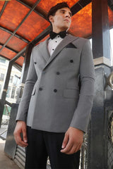 Pent Coat Grey Douted