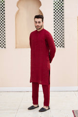 Red Kurta Pajam