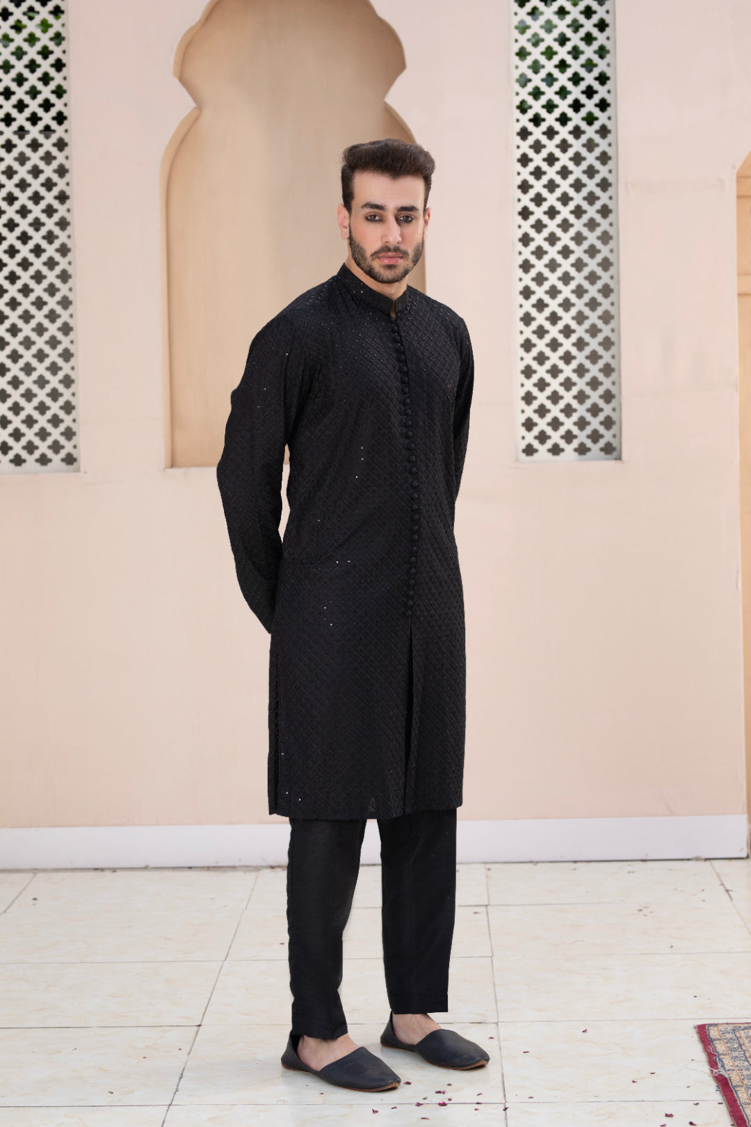 Black Kurta Pajam